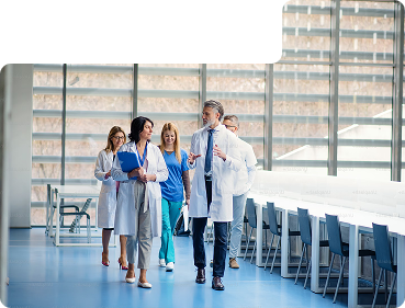  A group of doctors